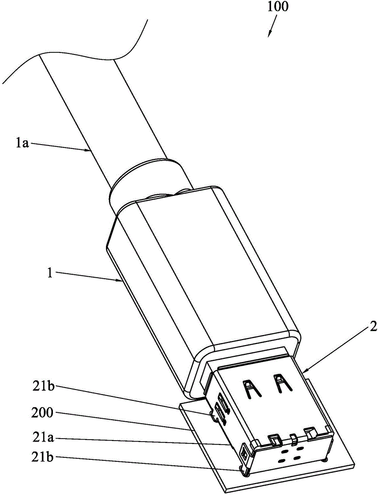 Plug connector, socket connector and connector assembly