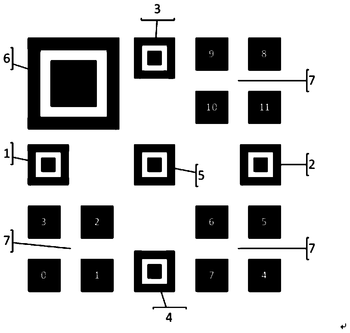 A two-dimensional code design method for AGV positioning and navigation