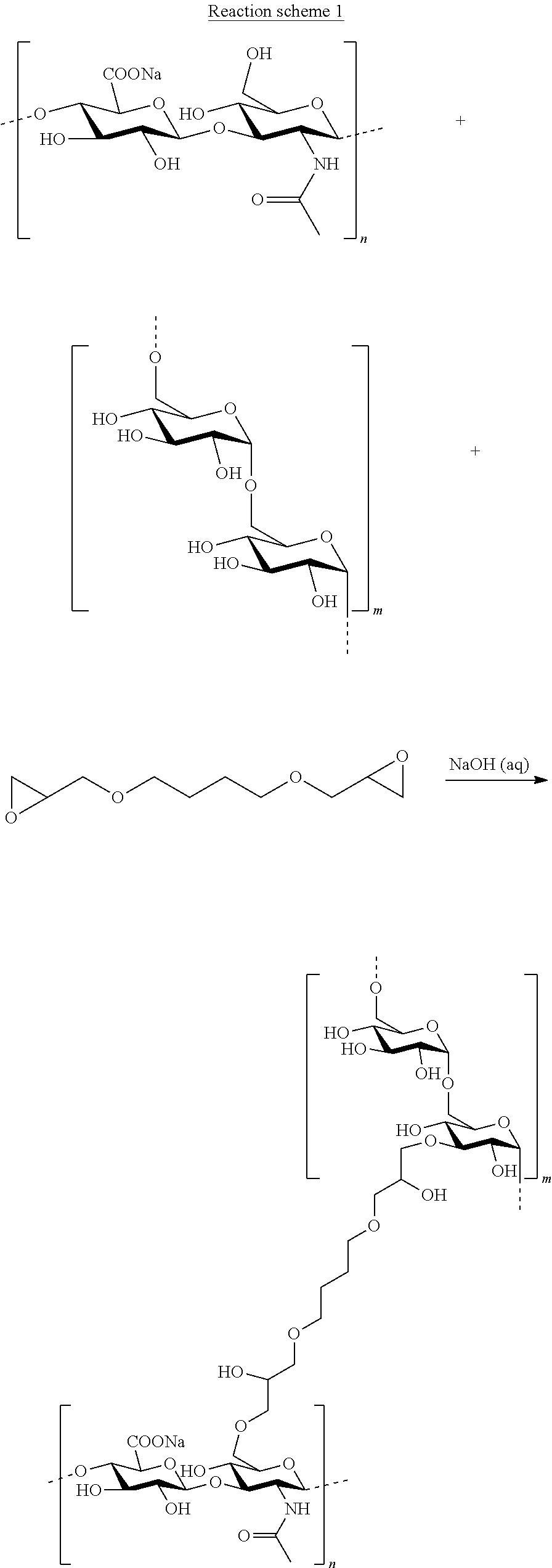 Mixed hydrogels of hyaluronic acid and dextran