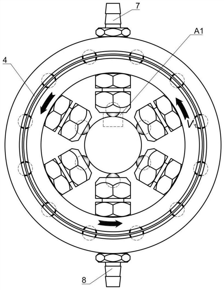 Device and method for preparing fine-grain wear-resistant layer on surface of railway overhead contact system wire