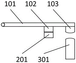 Contact structure having non-0 rigid separation speed