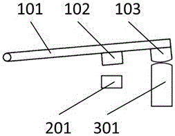 Contact structure having non-0 rigid separation speed