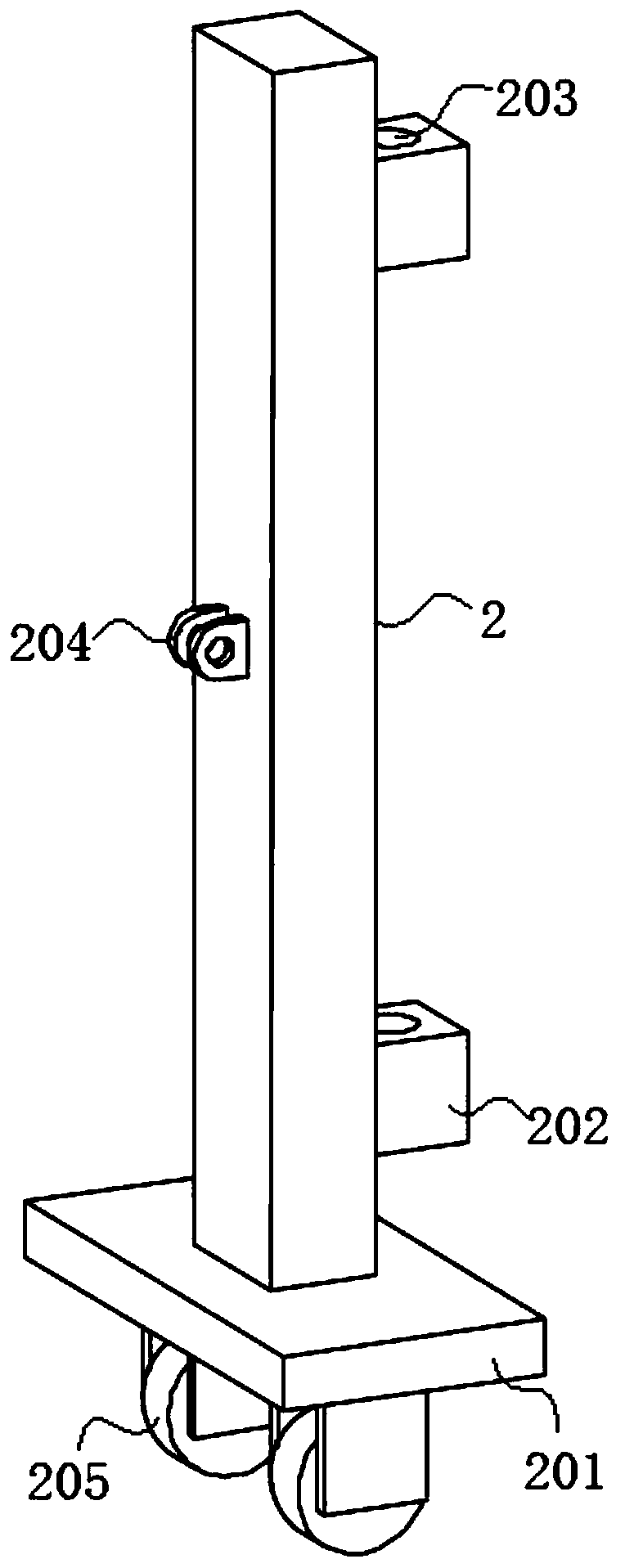 Road construction safety guardrail