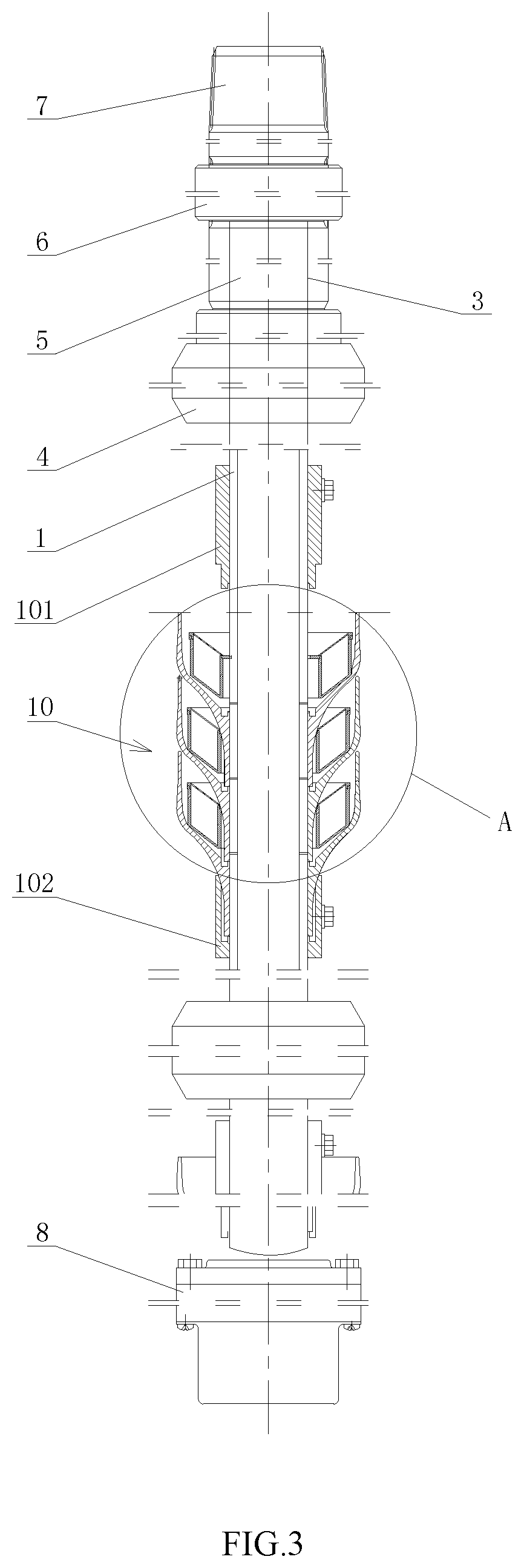 Downhole oil, gas, water and sand separation method and separator