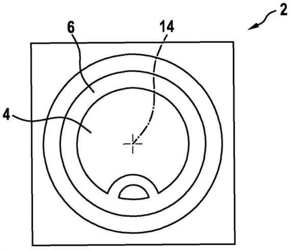 Method for producing an ultrasonic converter core with embedded piezoelectric converter element