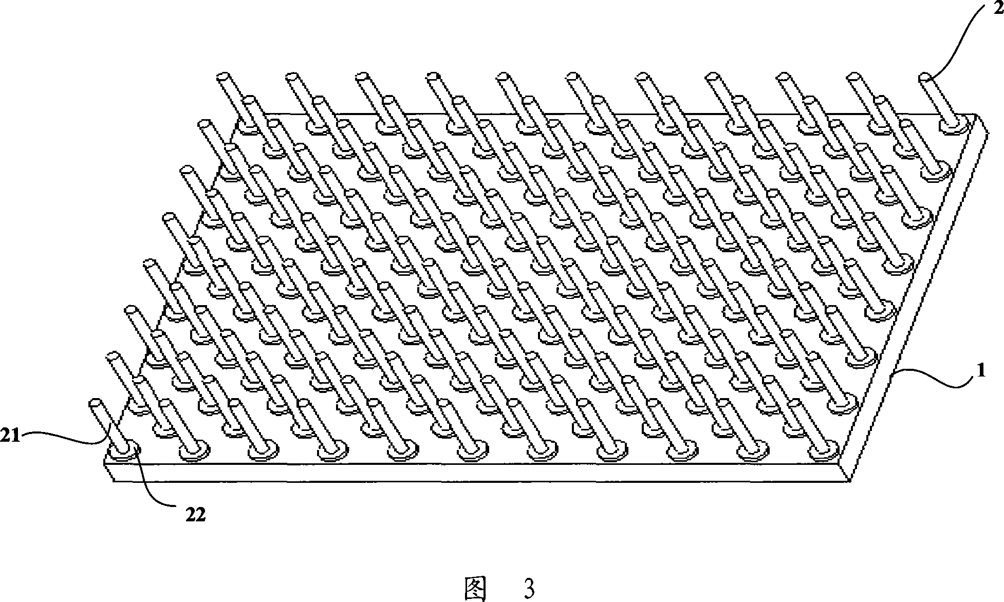 Radiator and its manufacturing method, electronic equipment with radiator