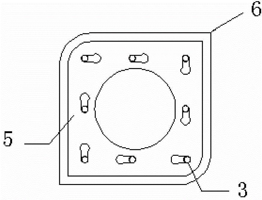 Prestressed centrifugal square pile