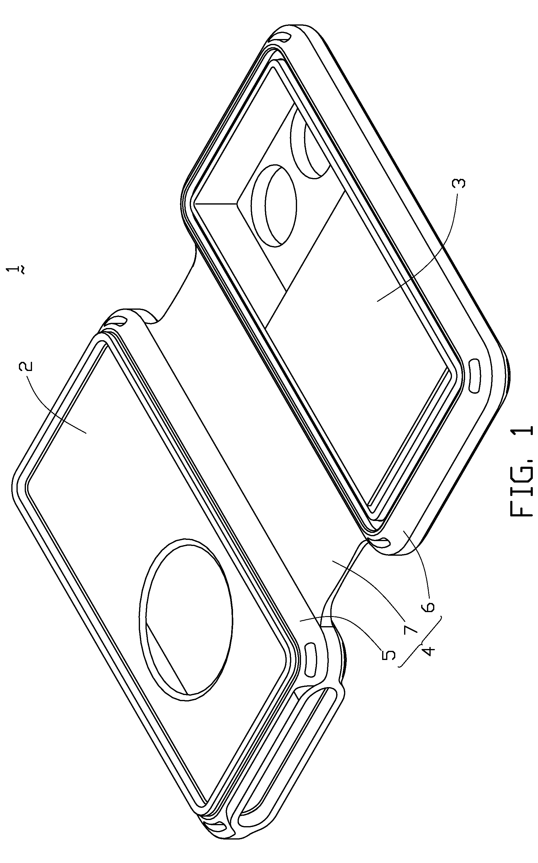Protective apparatus for a portable device