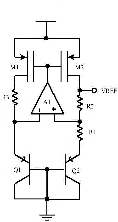 High-order temperature compensation band gap reference circuit