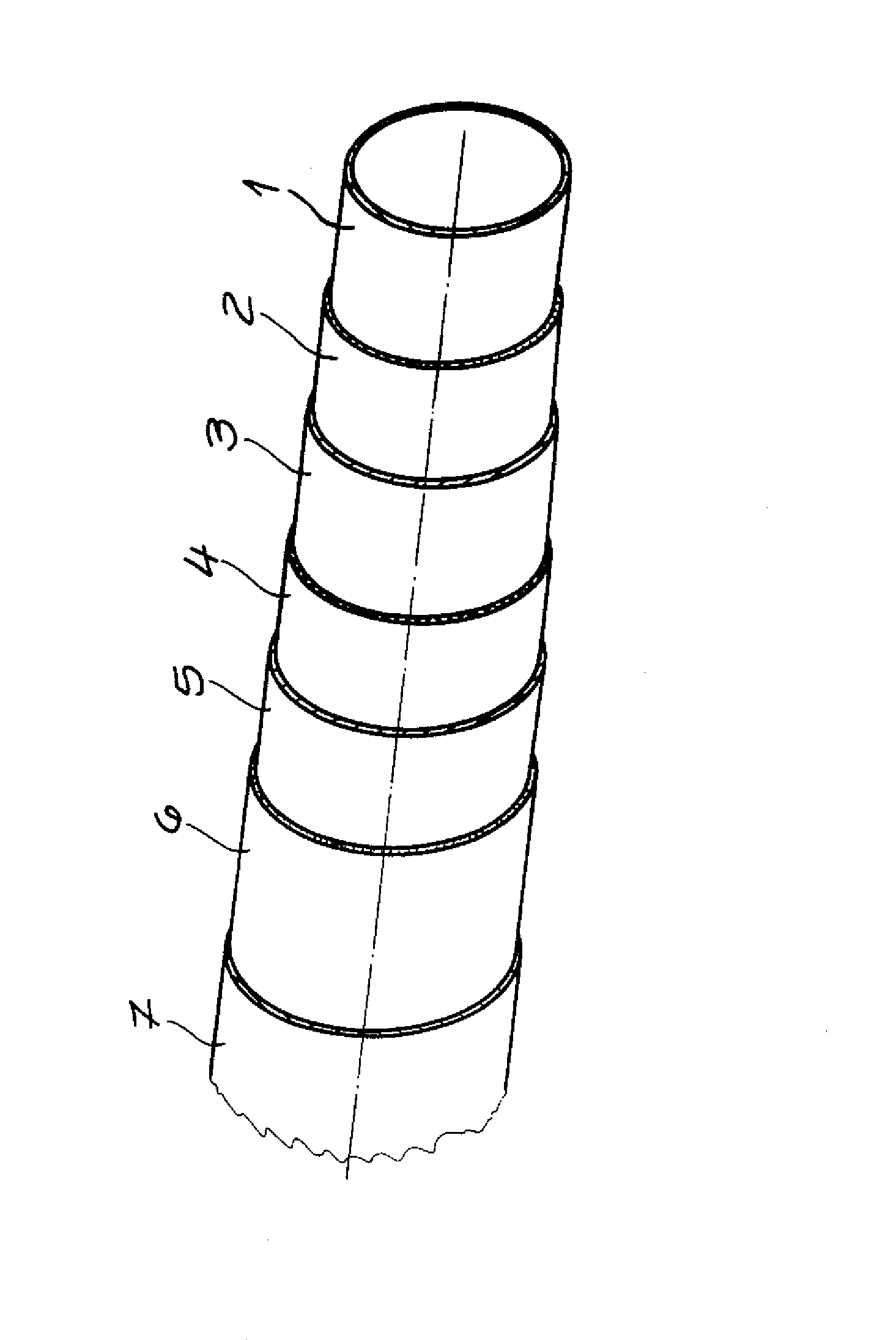 Multi-Layered Fuel Feed Pipe