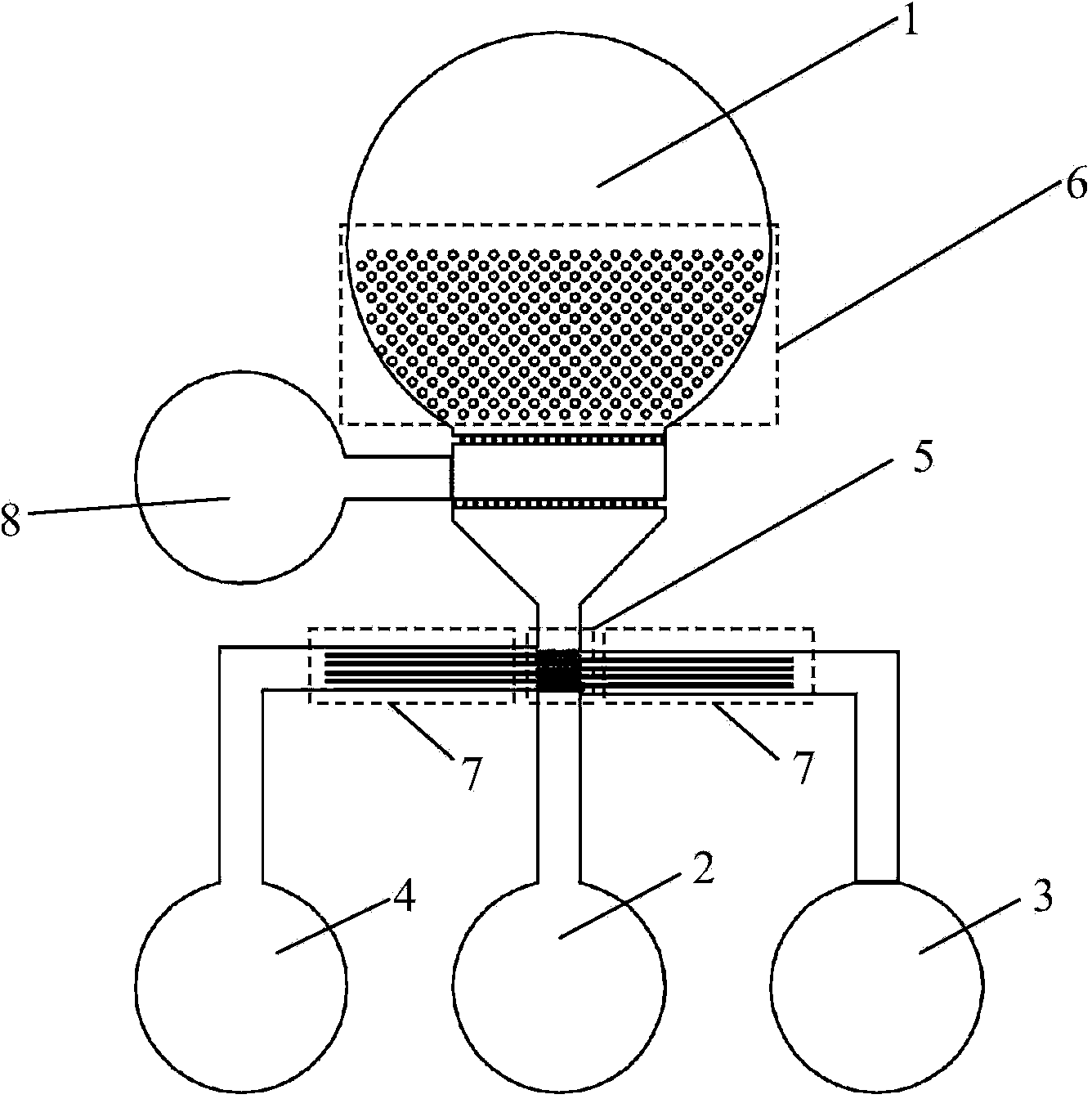 Cell separating micro-structural system