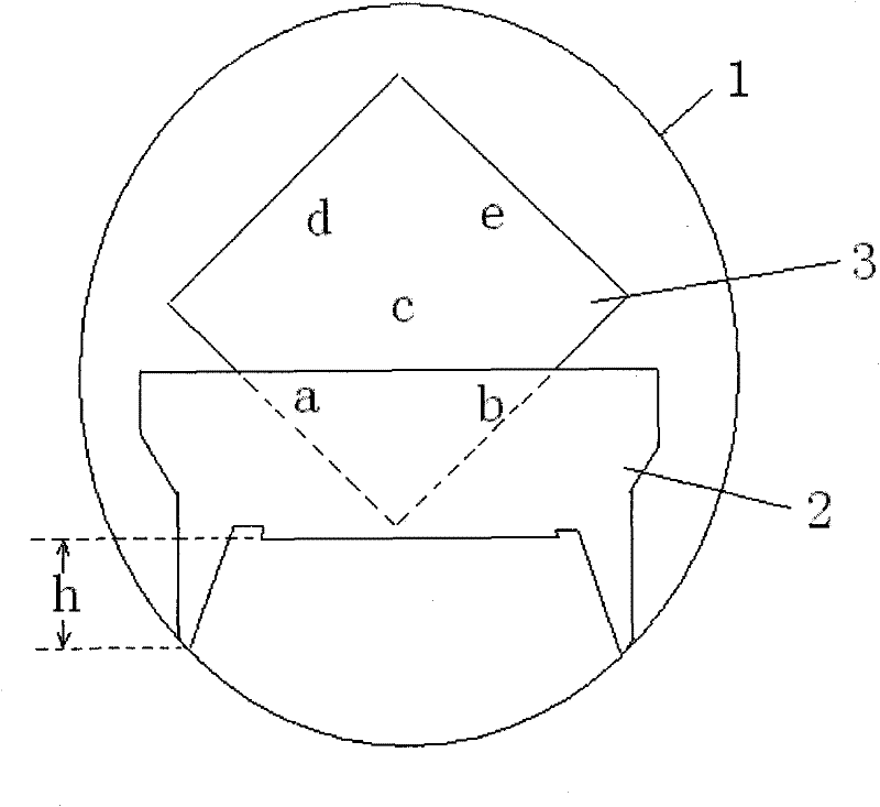 Method for improving uniformity in diffusion film resistance chip of solar cell