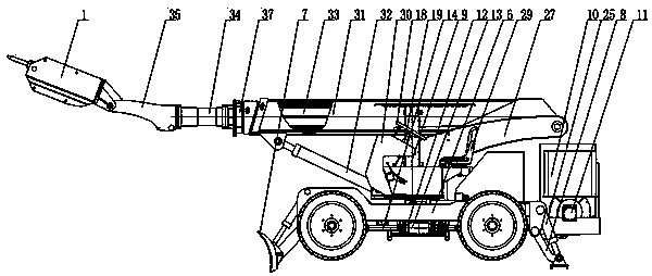 Roadway cleaning machine