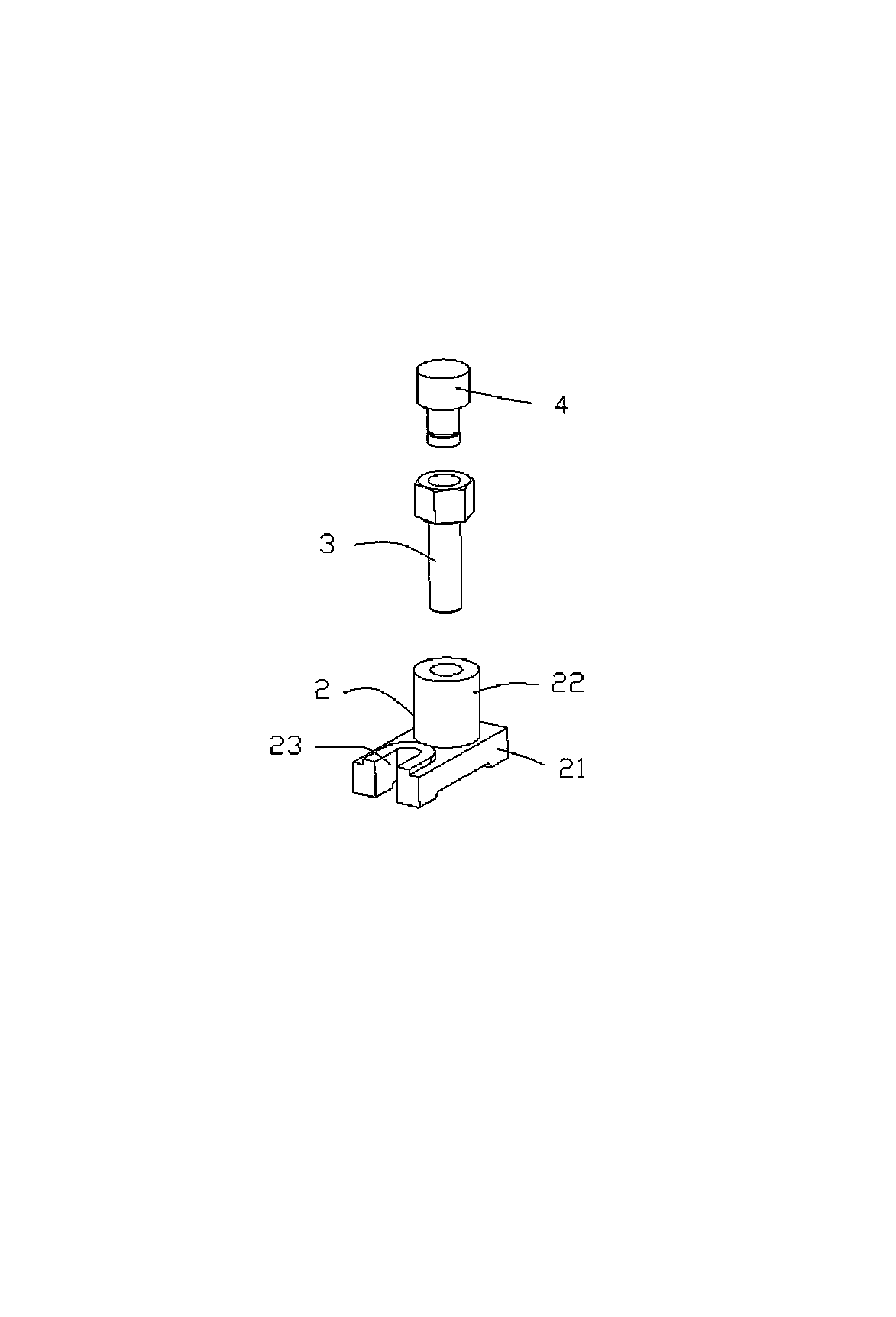 Connection device of plate furniture