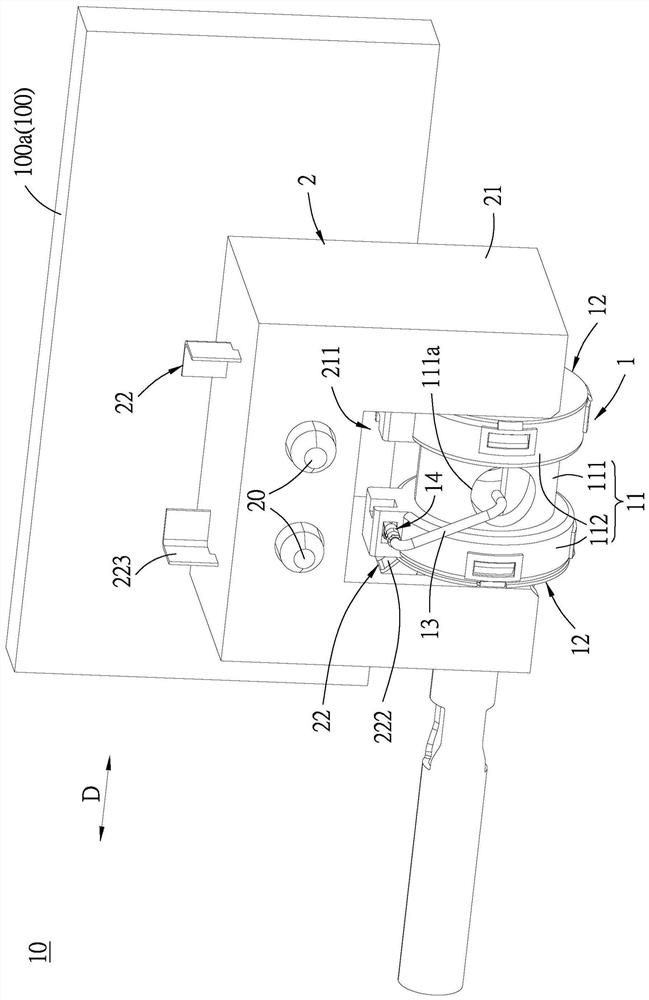 Electric connector combination