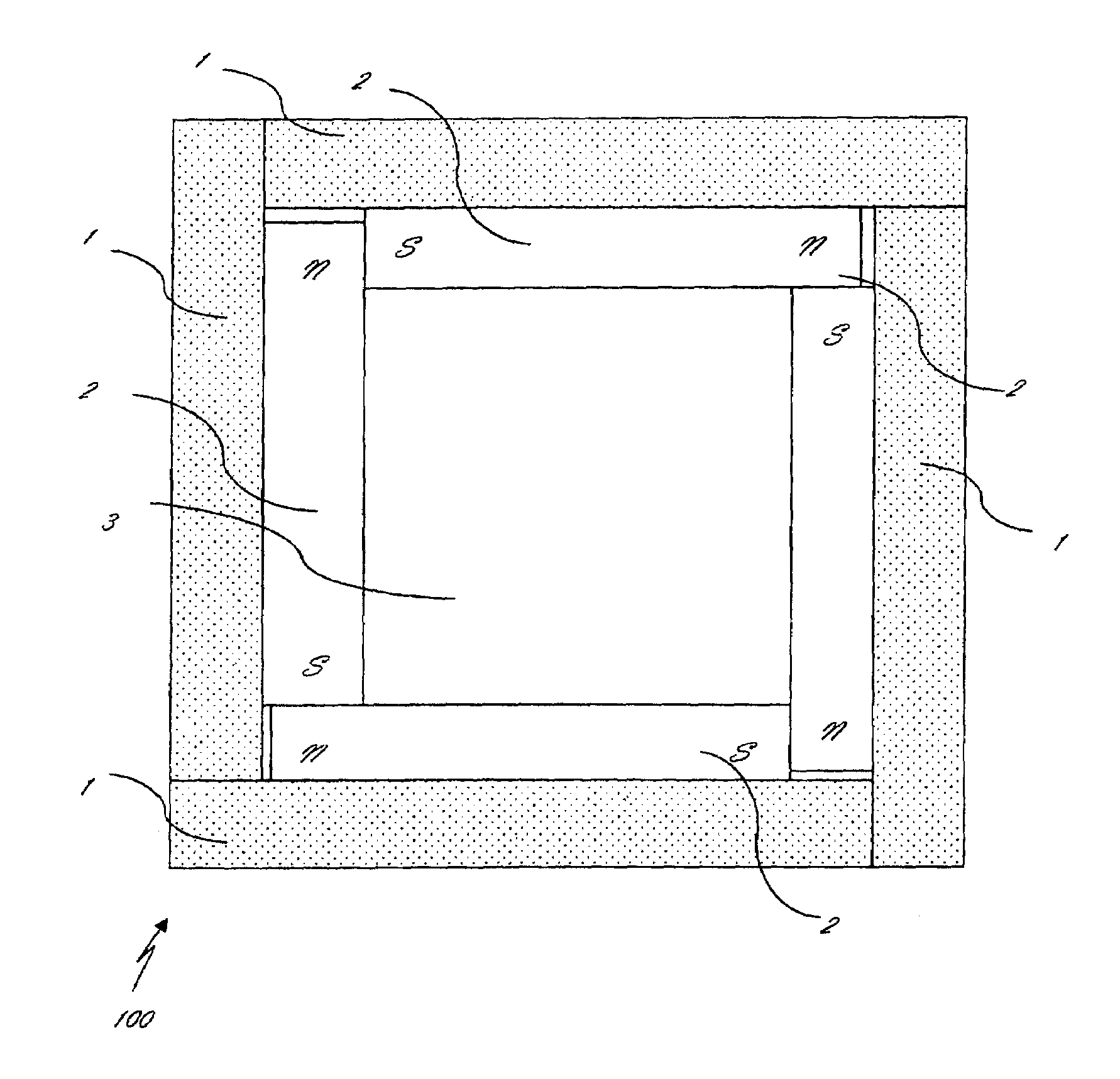 Self-fastening cage surrounding a magnetic resonance device and methods thereof