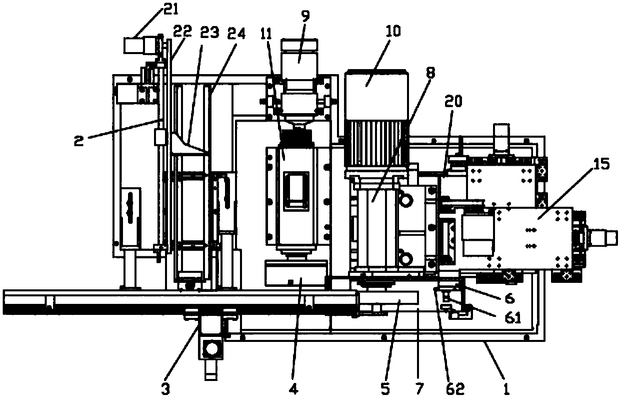 Computer numerical control grinding machine dedicated to grinding machining of outer-ring excircle and inner-ring outer raceway of bearing