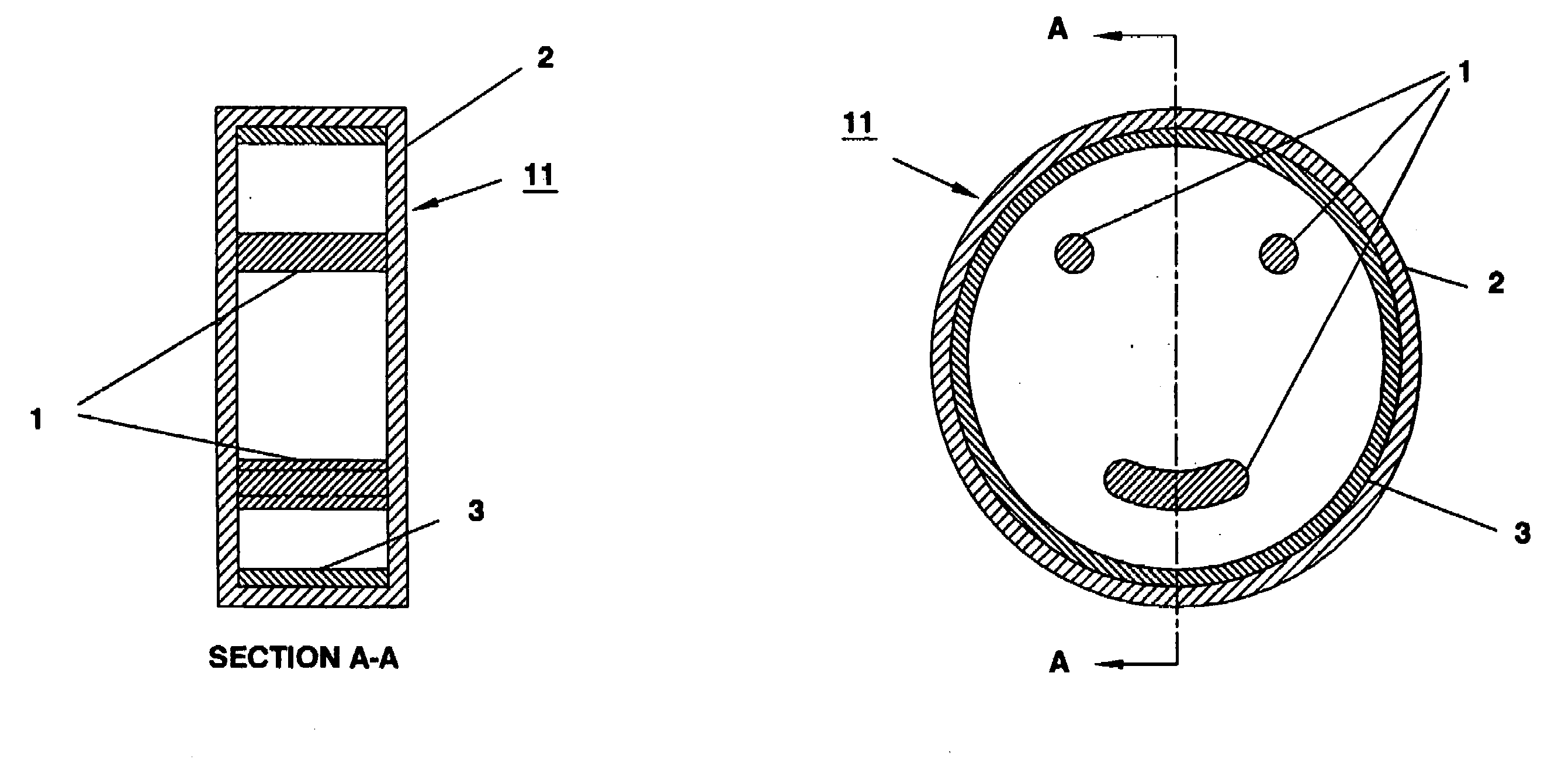Rod-loaded radiofrequency cavities and couplers
