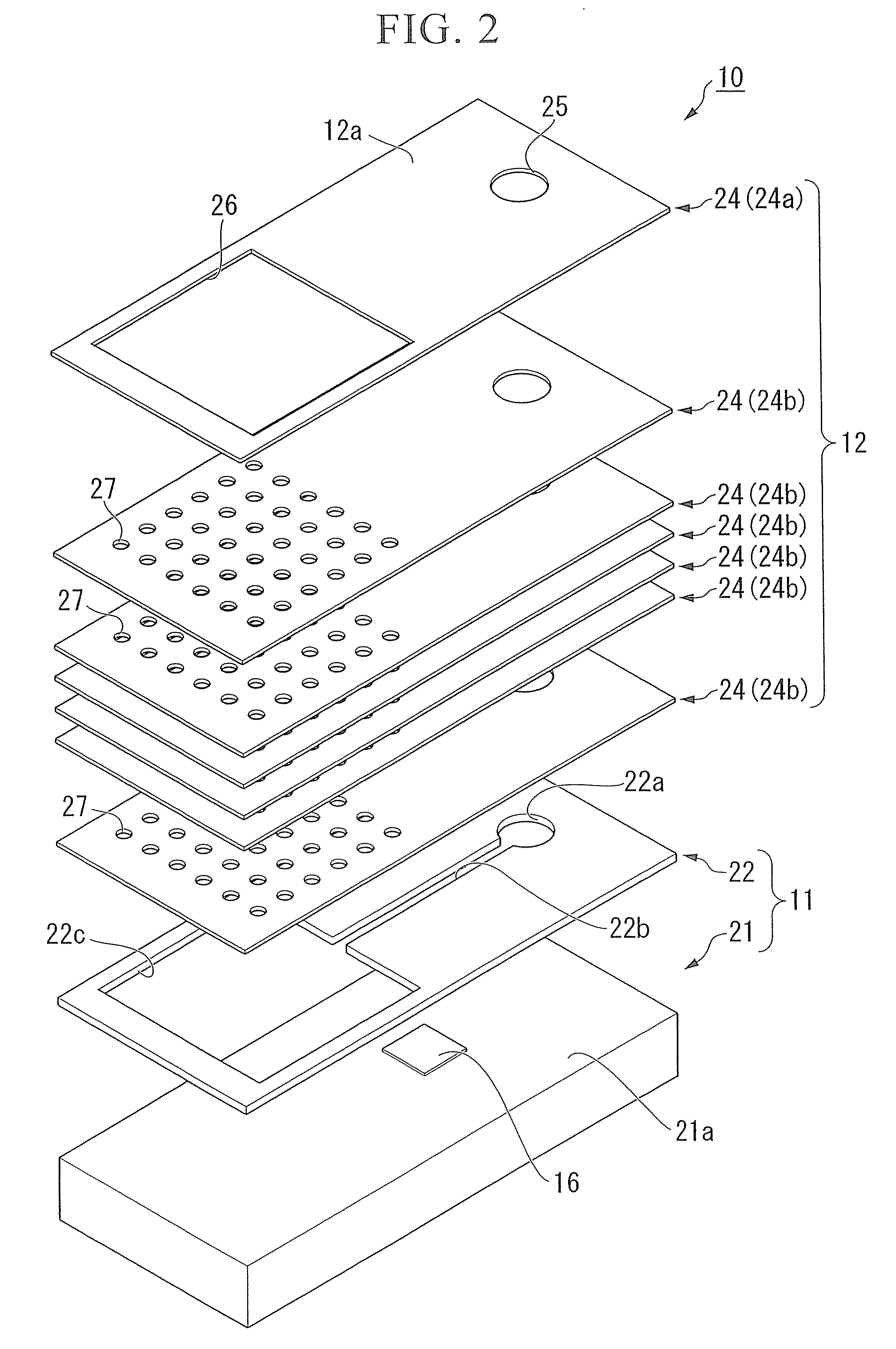Capillary pump unit and flow cell