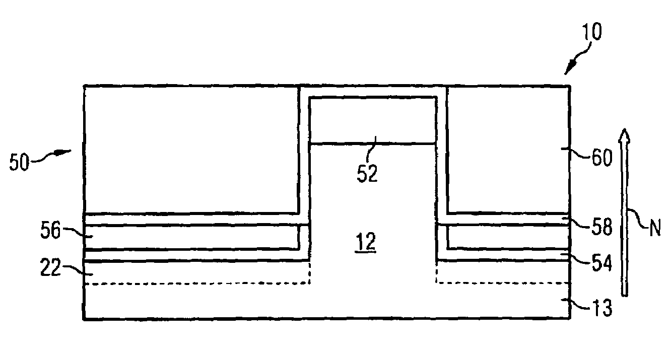 Method for producing a vertical field effect transistor