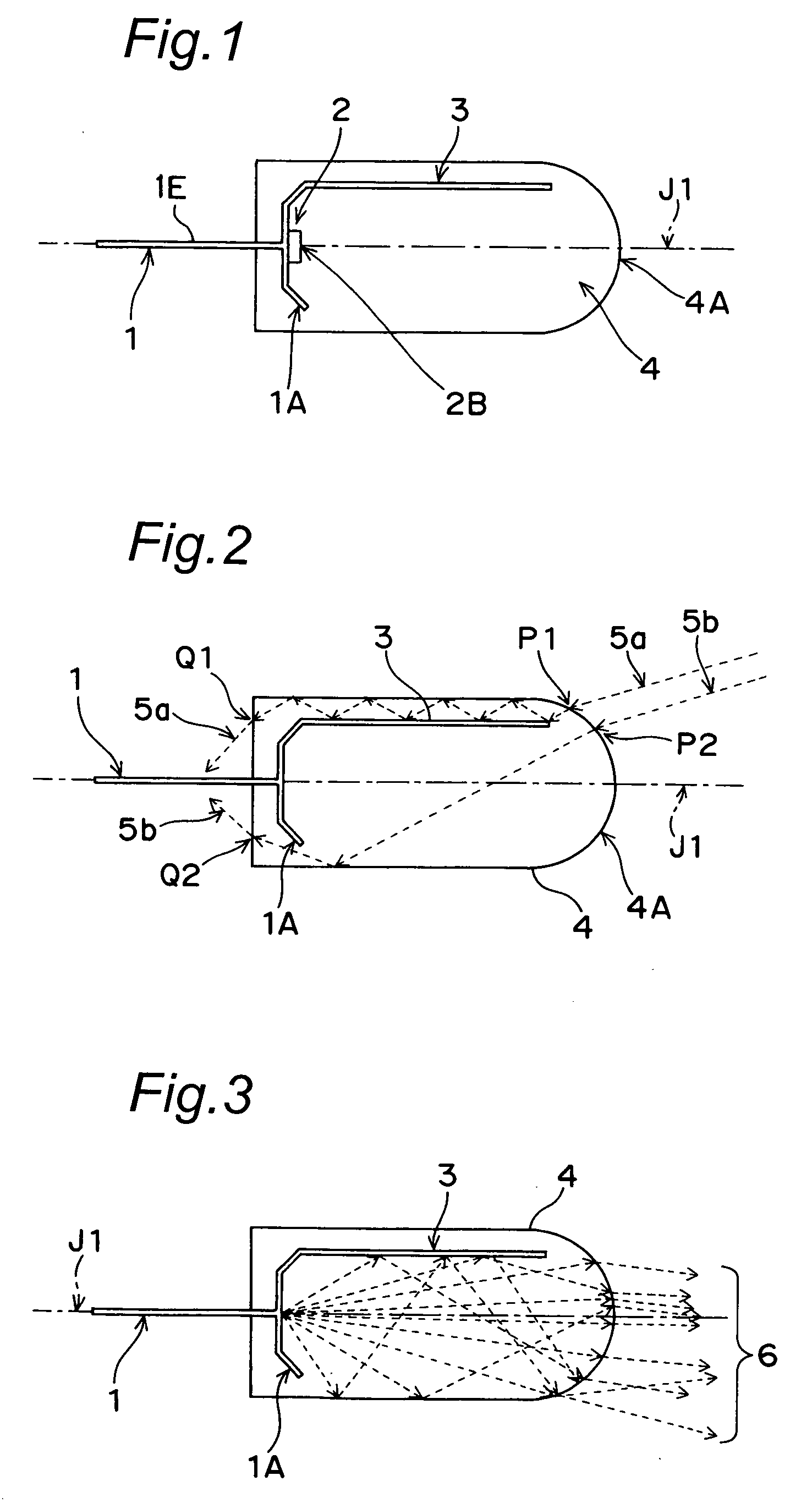 Light-emitting diode lamp and light-emitting diode display device