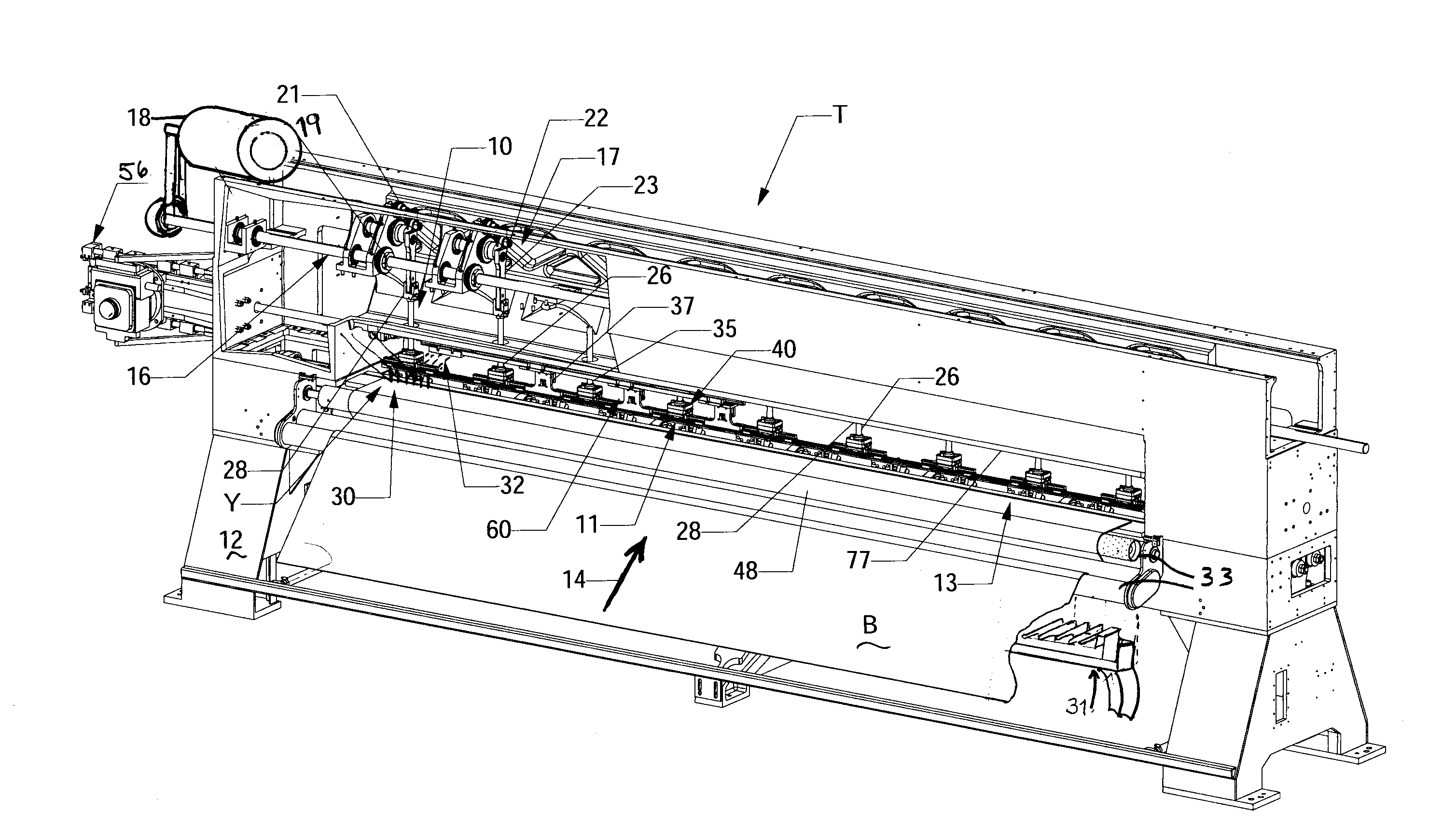 Tufting machine drive system