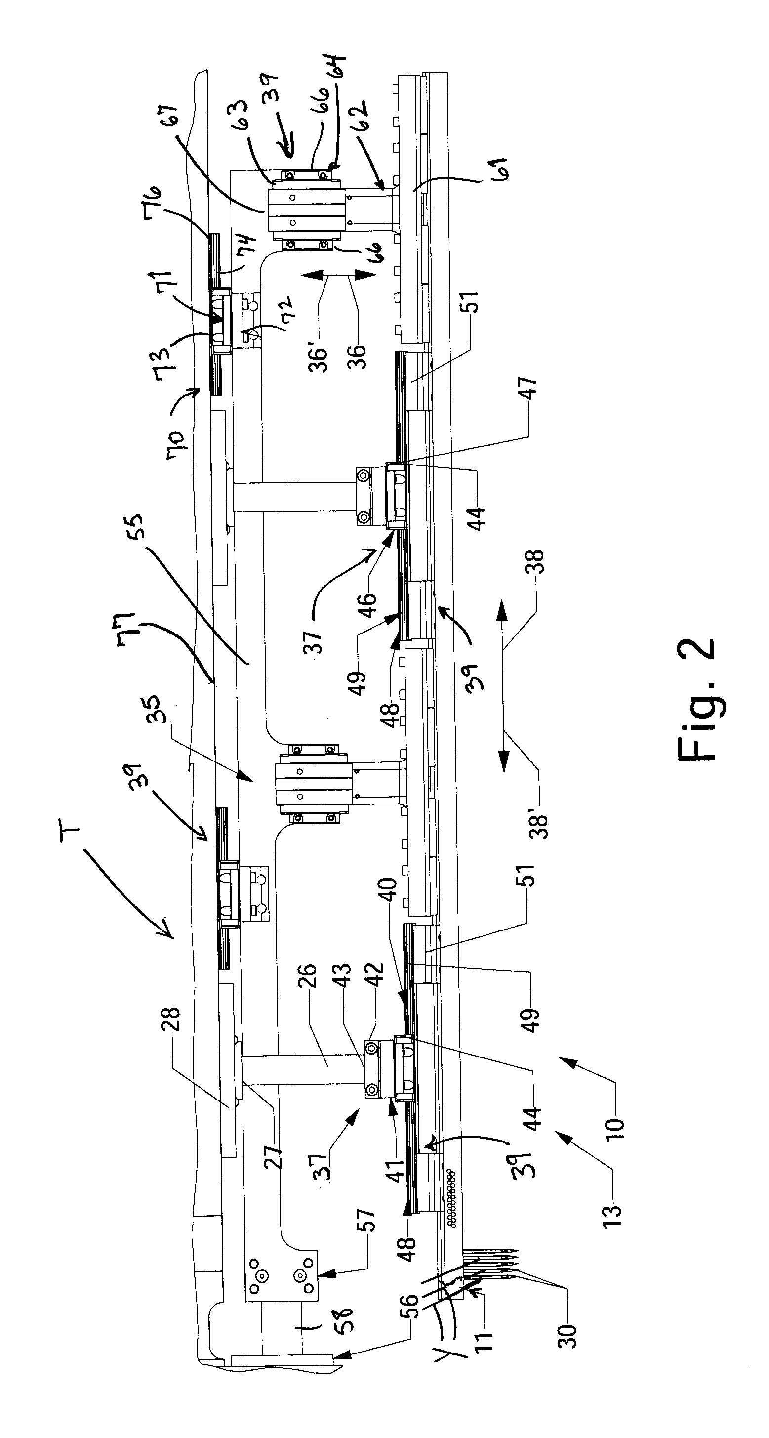 Tufting machine drive system