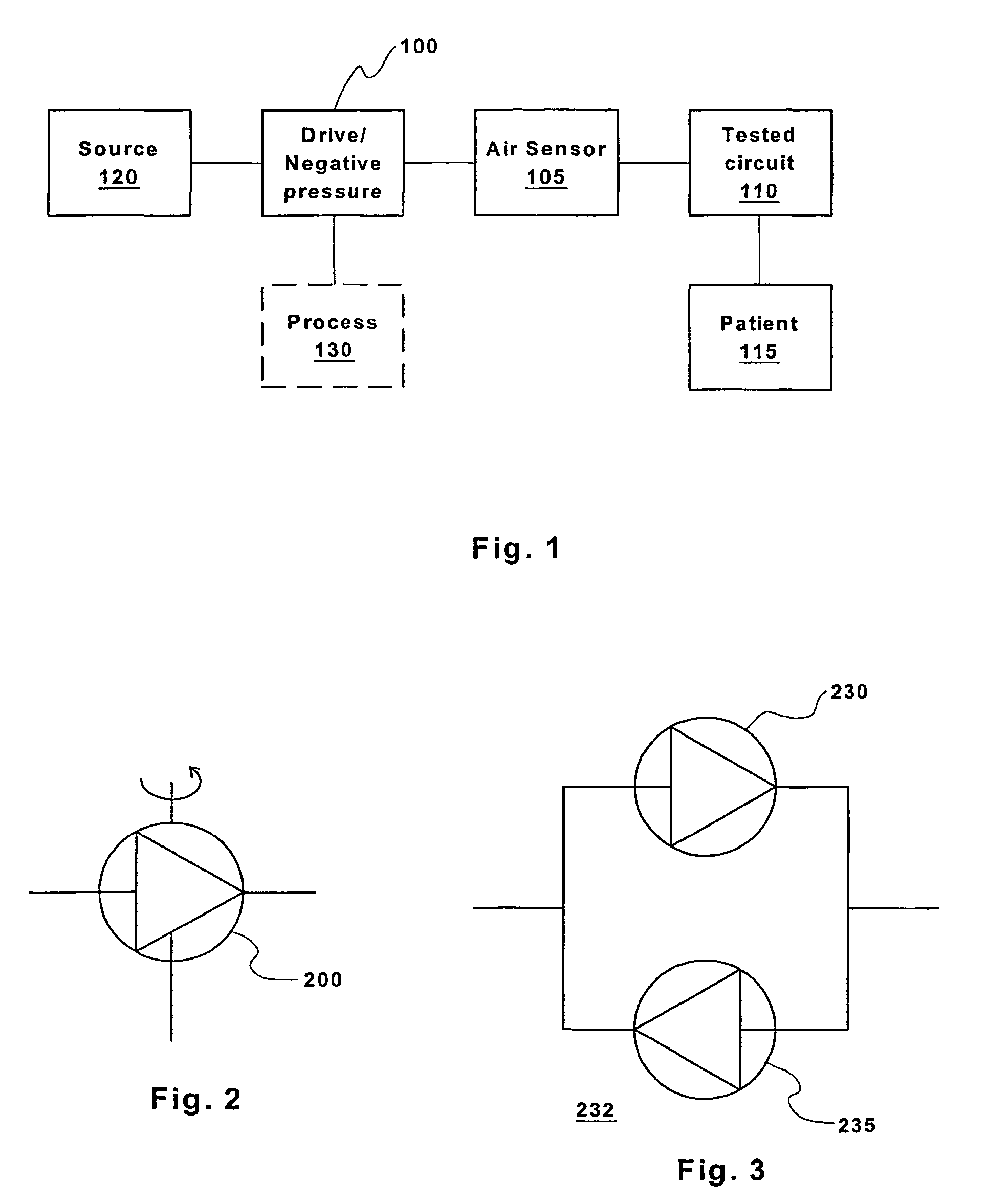 Method and apparatus for leak detection in a fluid line