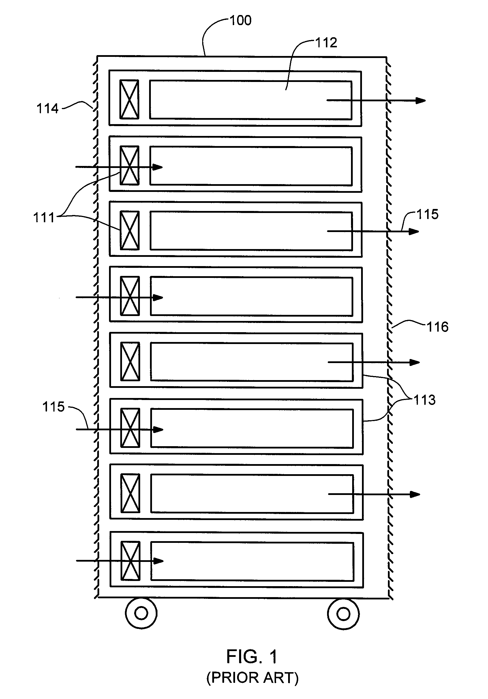 Hybrid cooling system and method for a multi-component electronics system