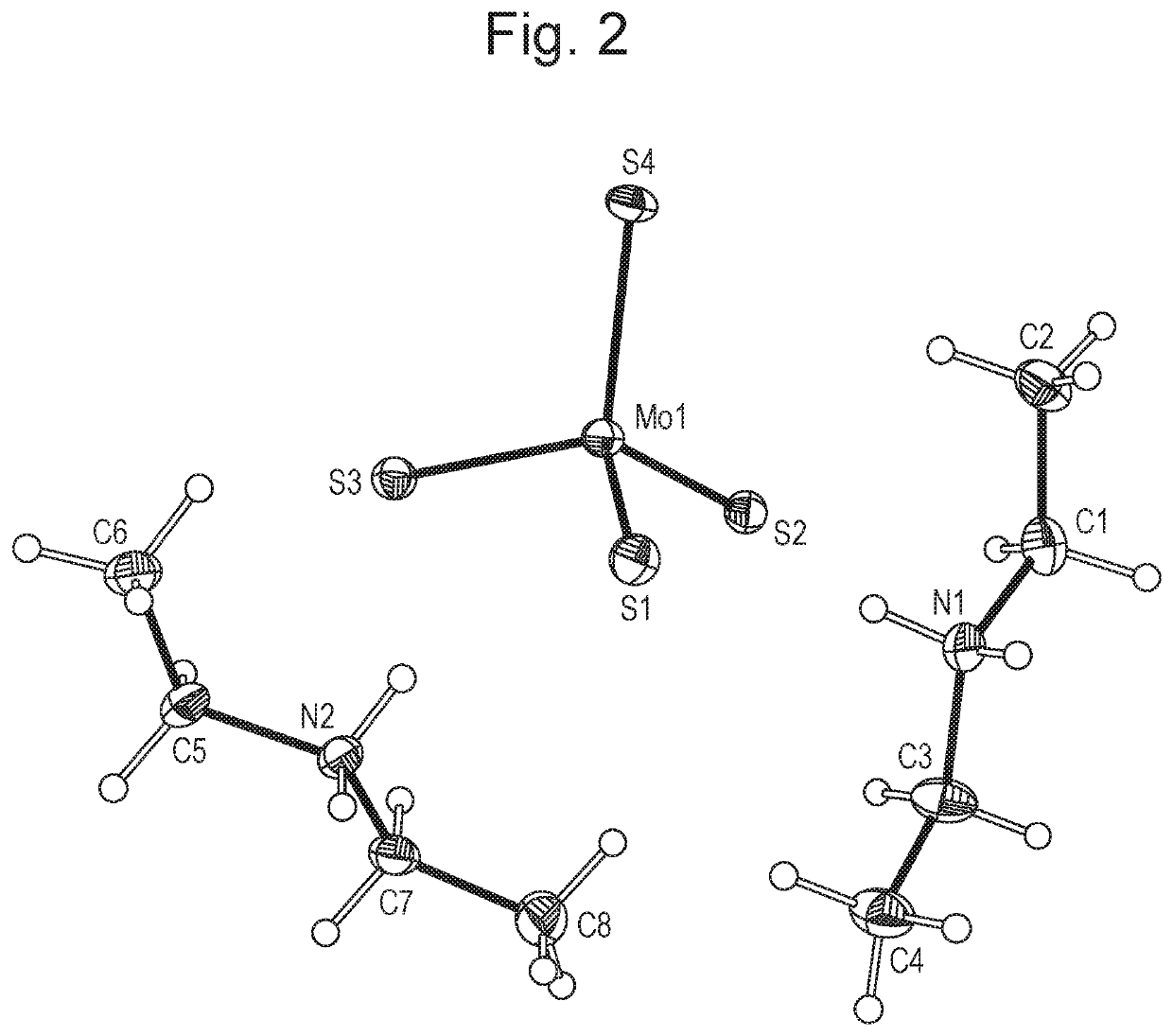 Crystalline diethylamine tetrathiomolybdate and its pharmaceutical uses