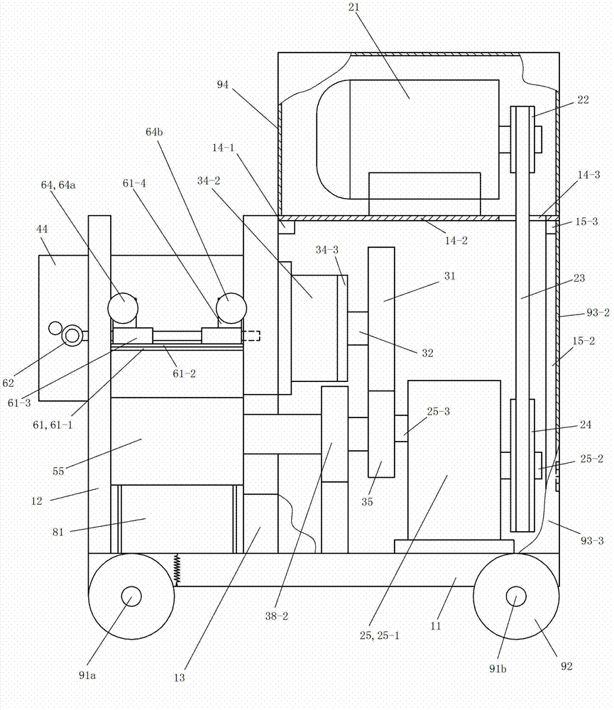 Extrusion parts of fish bone separation device