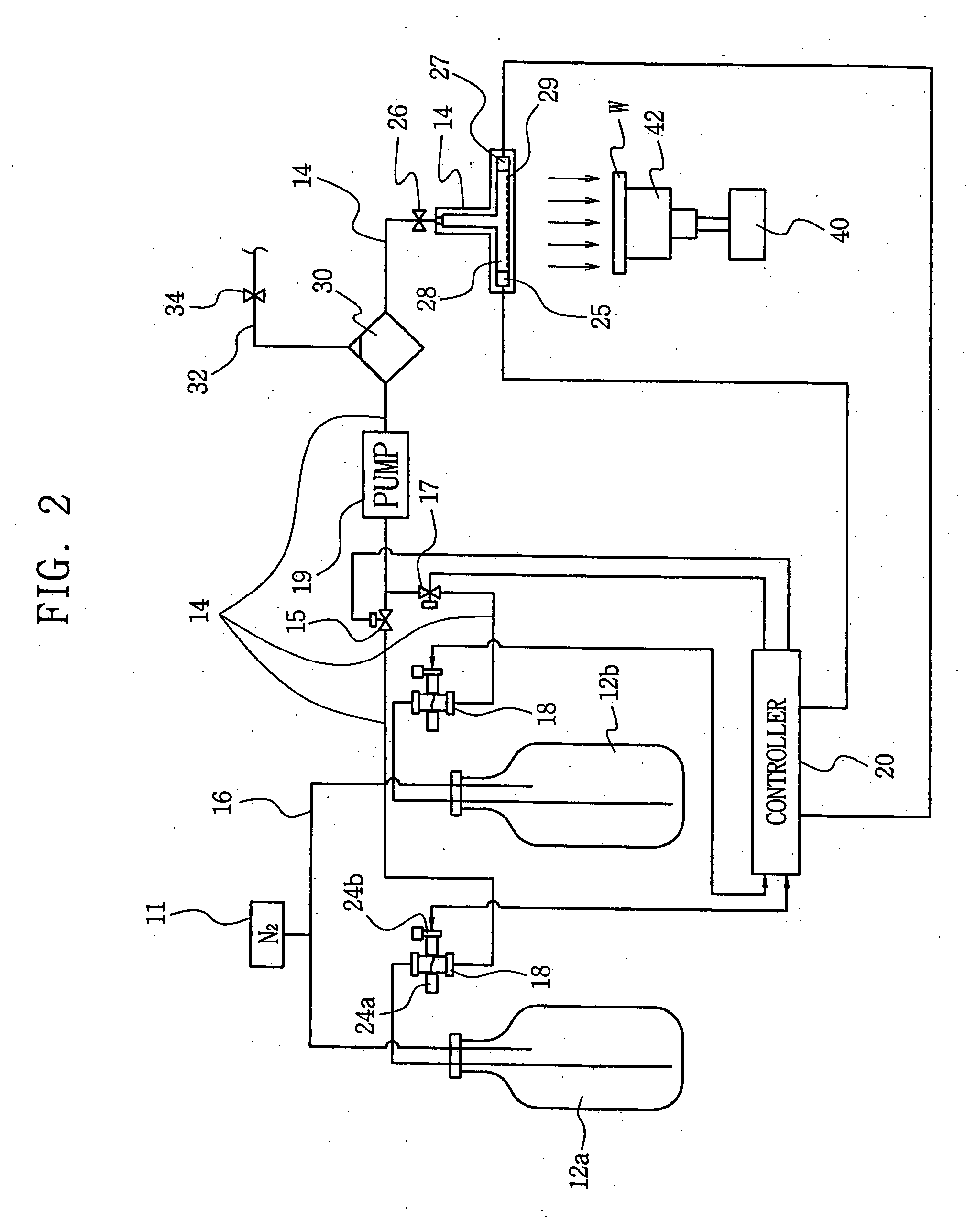 Device for controlling dispensing error in photo spinner equipment