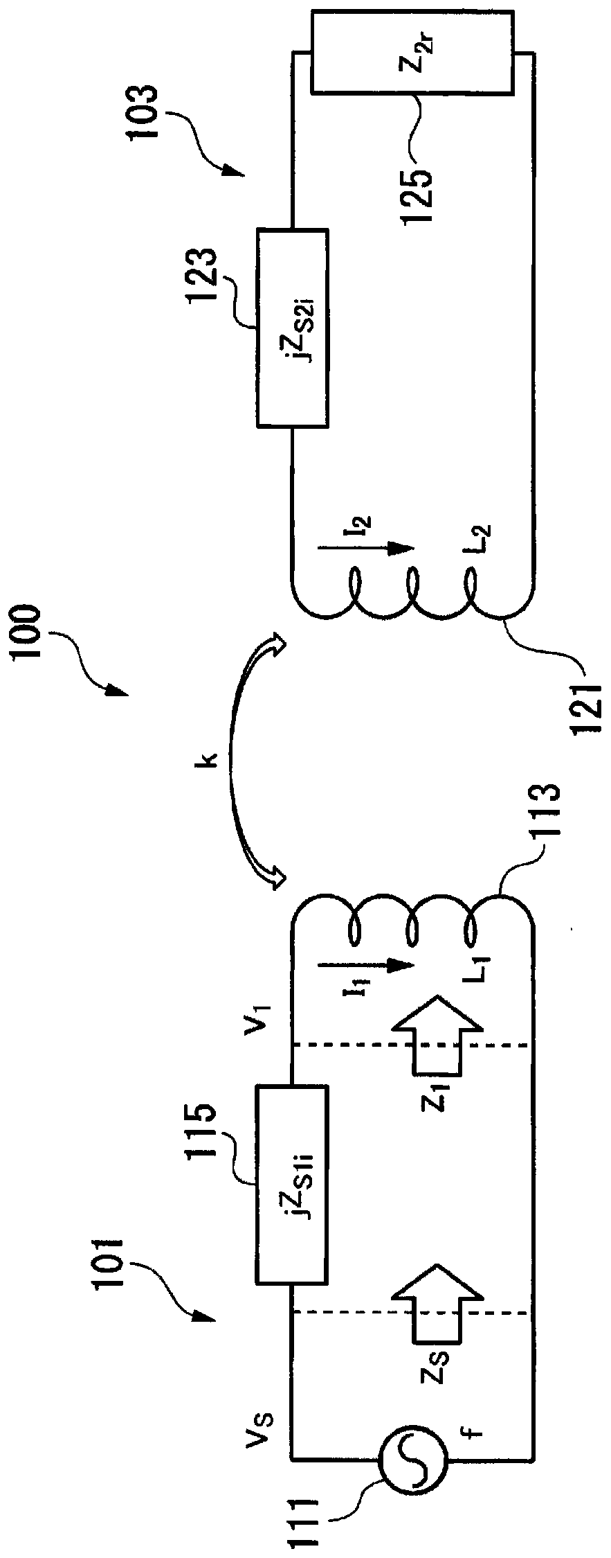 Contactless power supply system and power receiving device