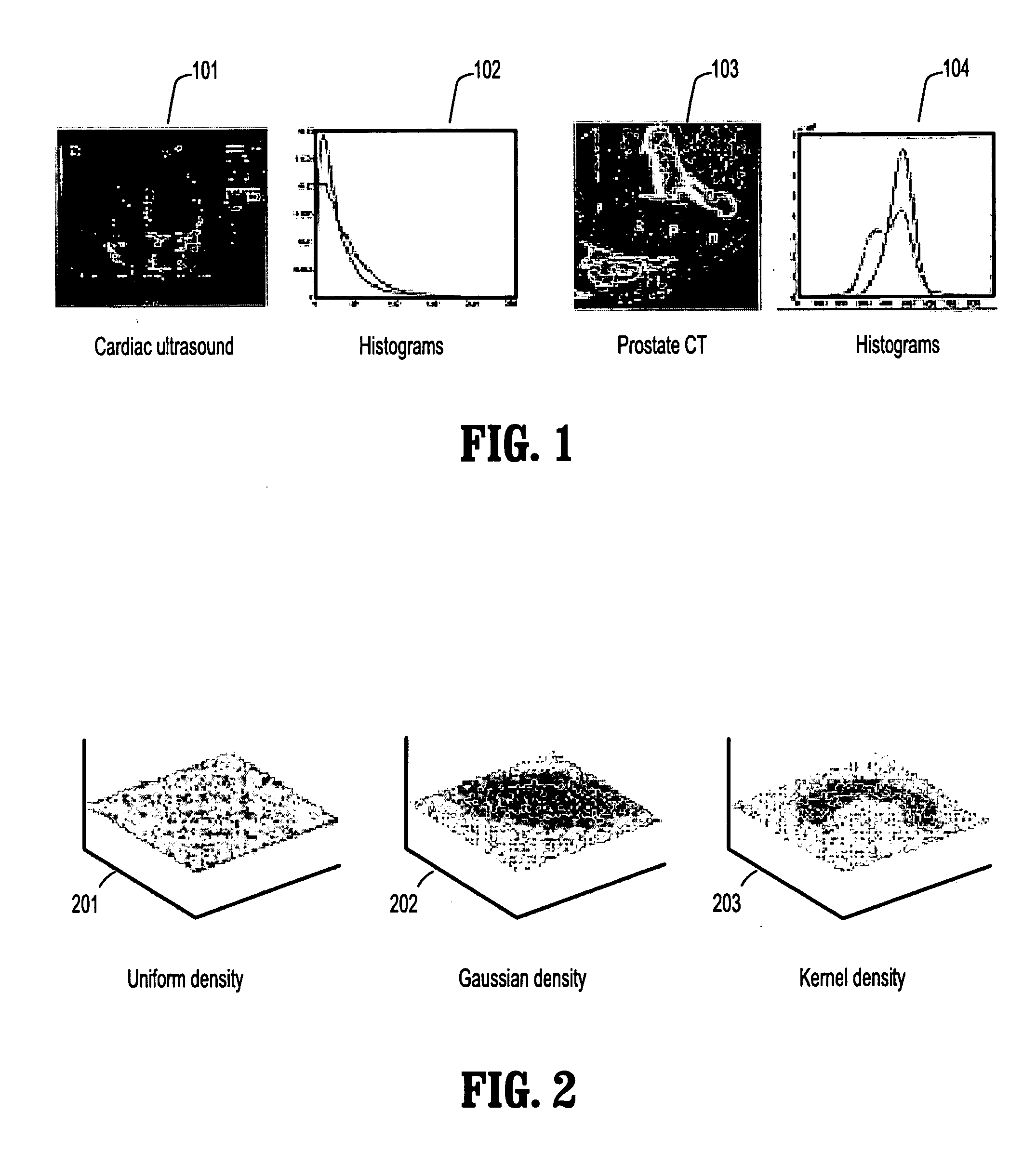 Efficient kernel density estimation of shape and intensity priors for level set segmentation