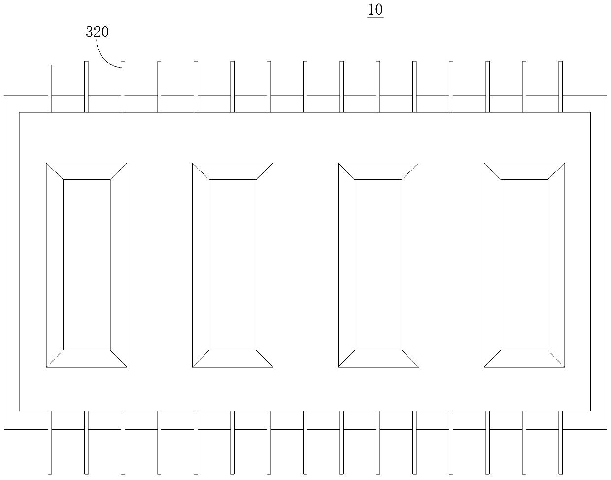 Efficient heat dissipation lamps