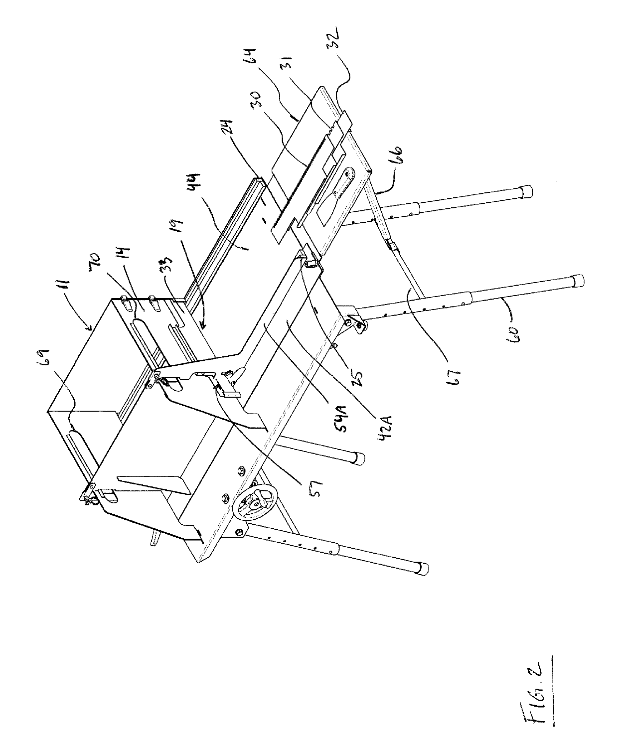 Adhesive application apparatus for tiles