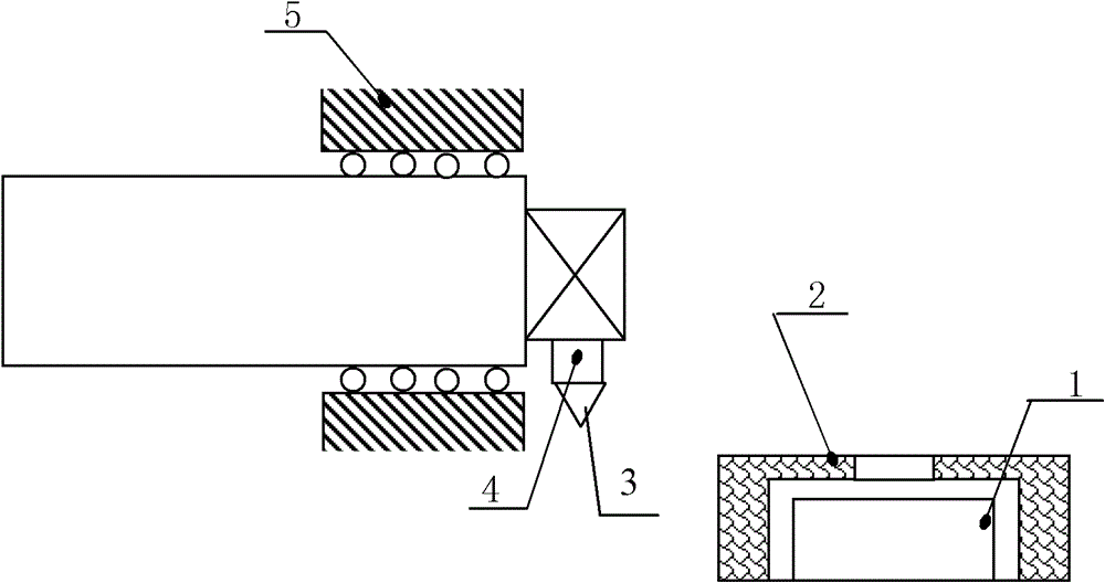 Impact-type high-temperature hardness test method