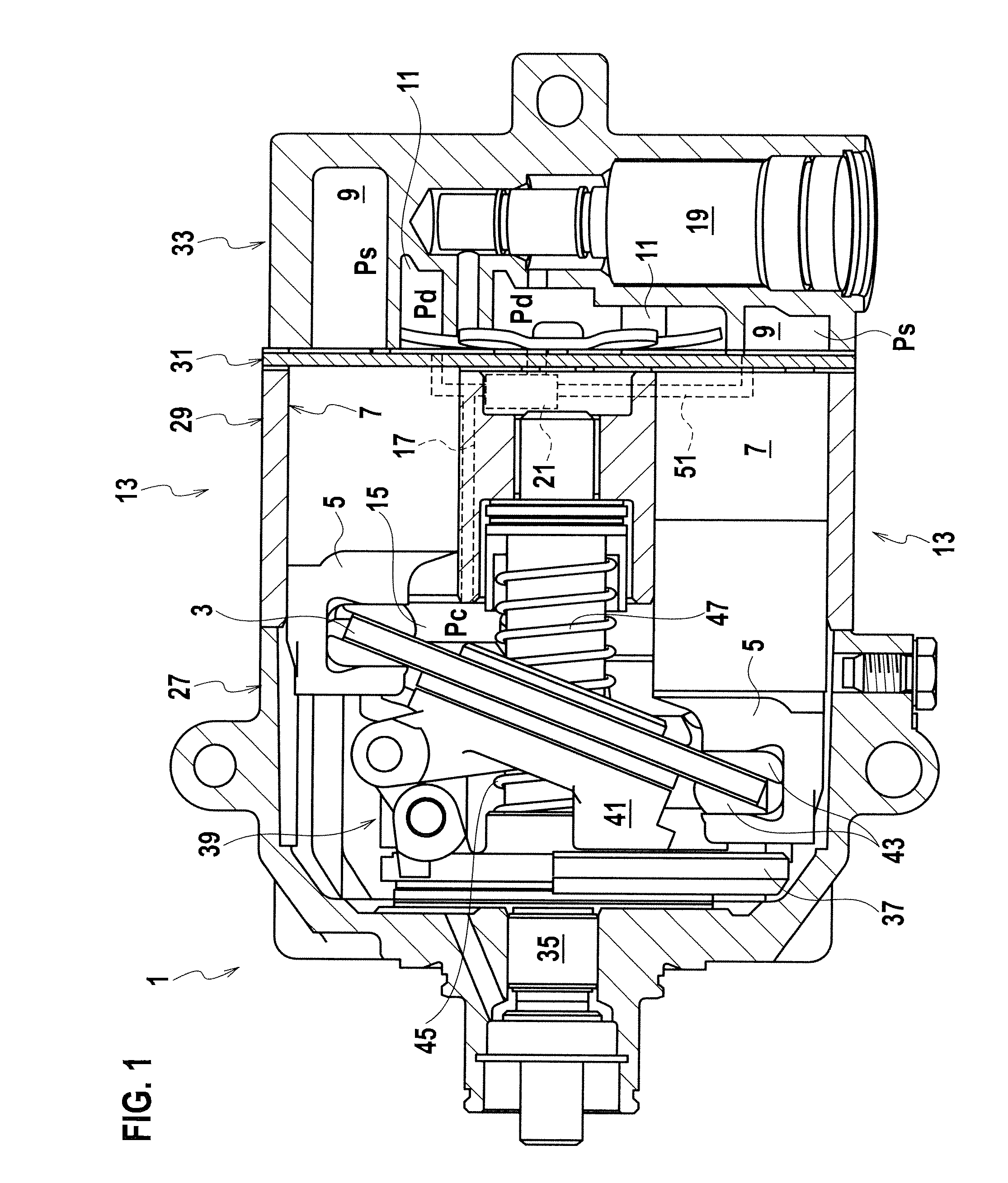 Swash plate type compressor