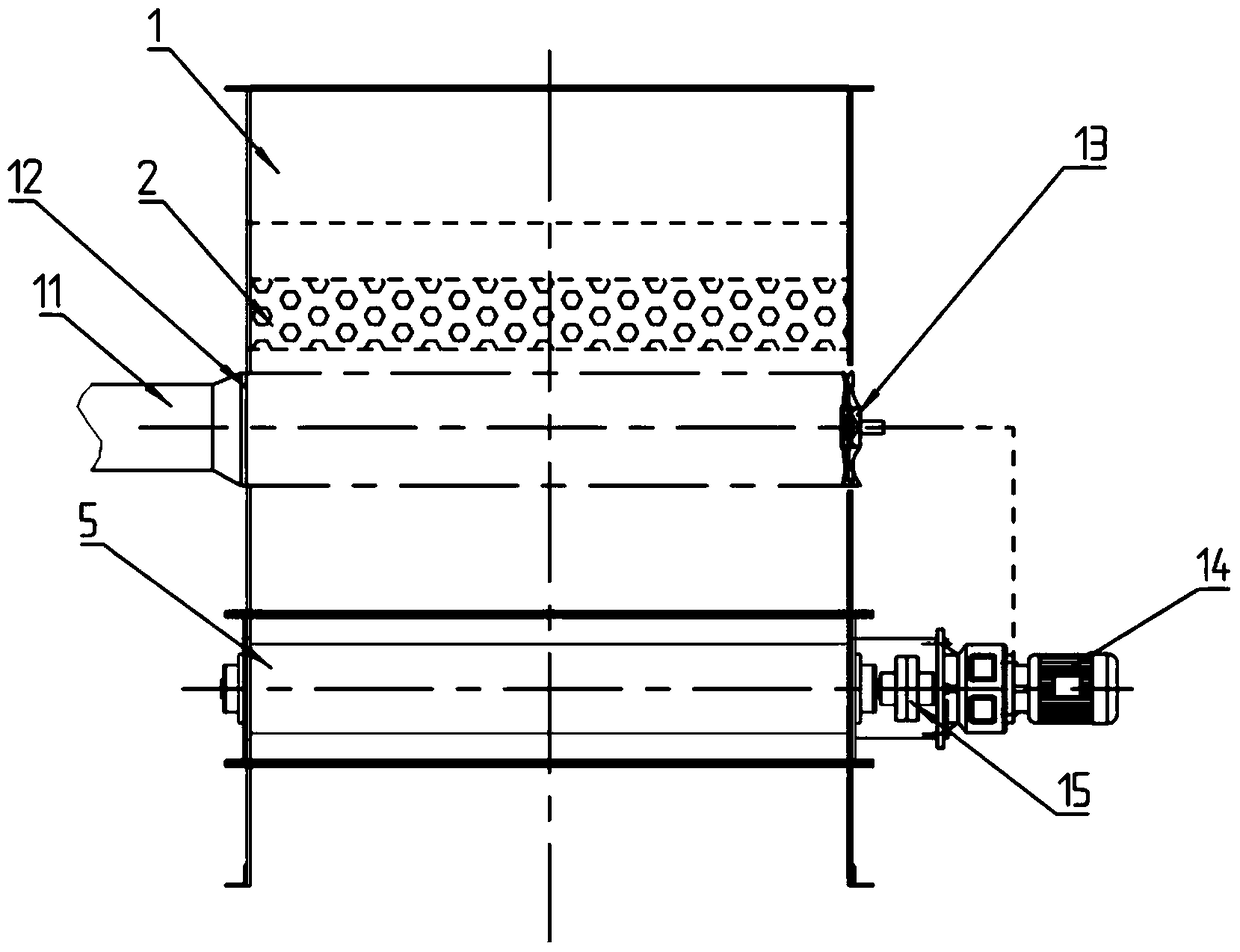 A kind of chain grate boiler feeding device and method thereof