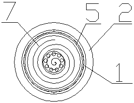 Lateral-entrance-type portable cigarette lightening and sucking device