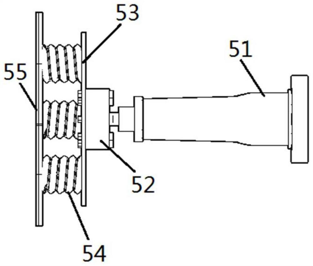 A test system for simulating deformation and failure characteristics of tunnels