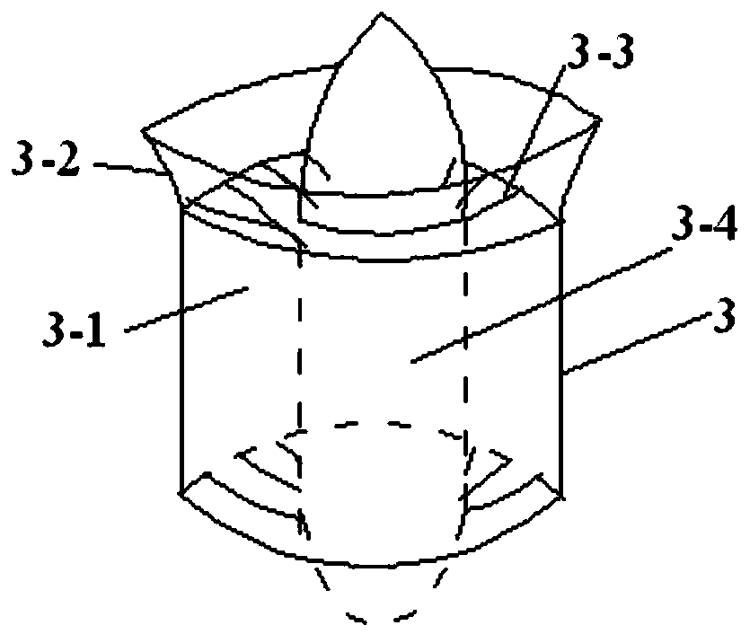 A non-pyrotechnic missile with diversion air intake structure