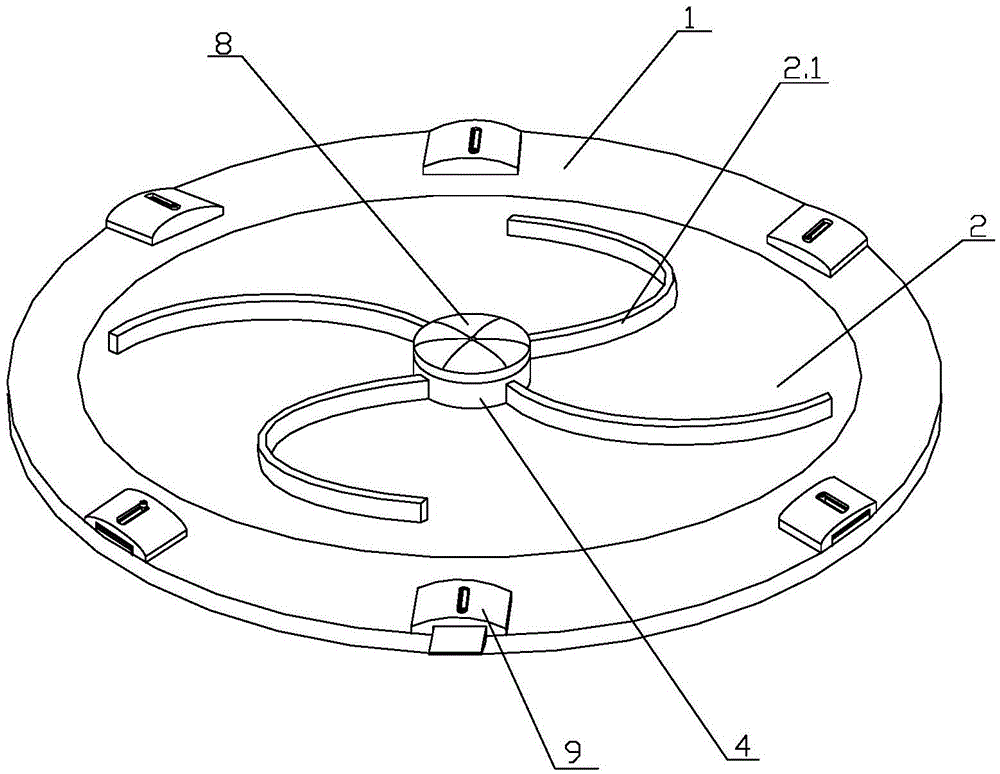 Detachable pulsator plate of variable capacity washing machine