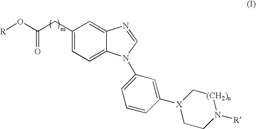 Novel benzimidazole derivatives and pharmaceutical compositions comprising these compounds