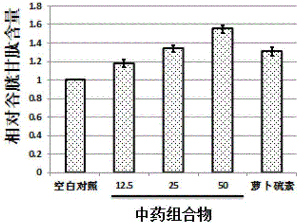 Traditional Chinese medicine composition for preventing and treating skin lesion aging and application thereof