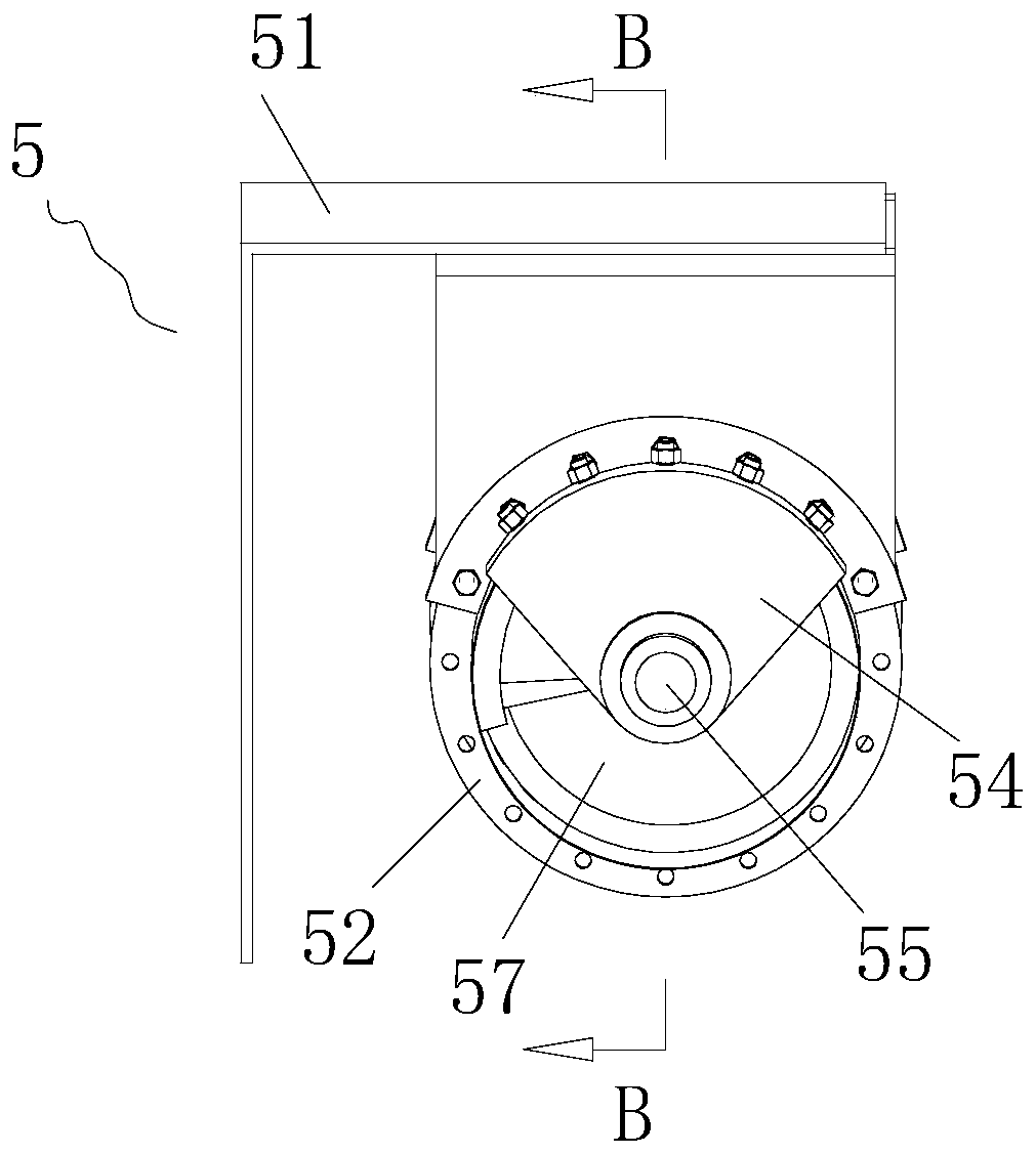 Tailing solid waste resource recycling and reusing treatment device