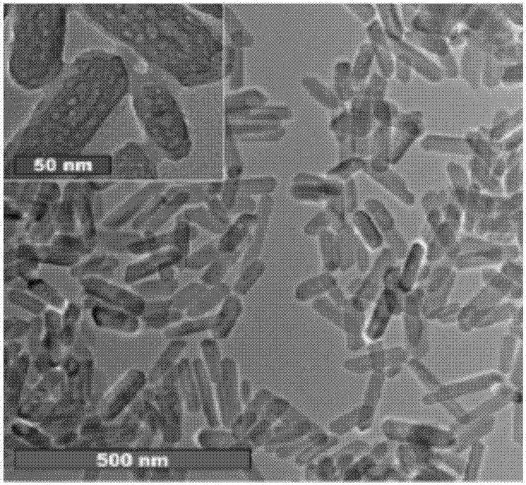 Hydroxyapatite nano peanut/gelatin self-assembled nano composite material and preparation method thereof