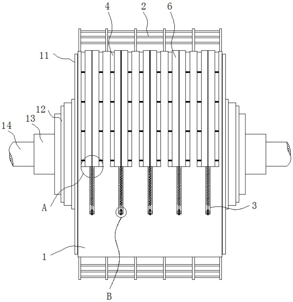 A production device for evenly waxing yarn