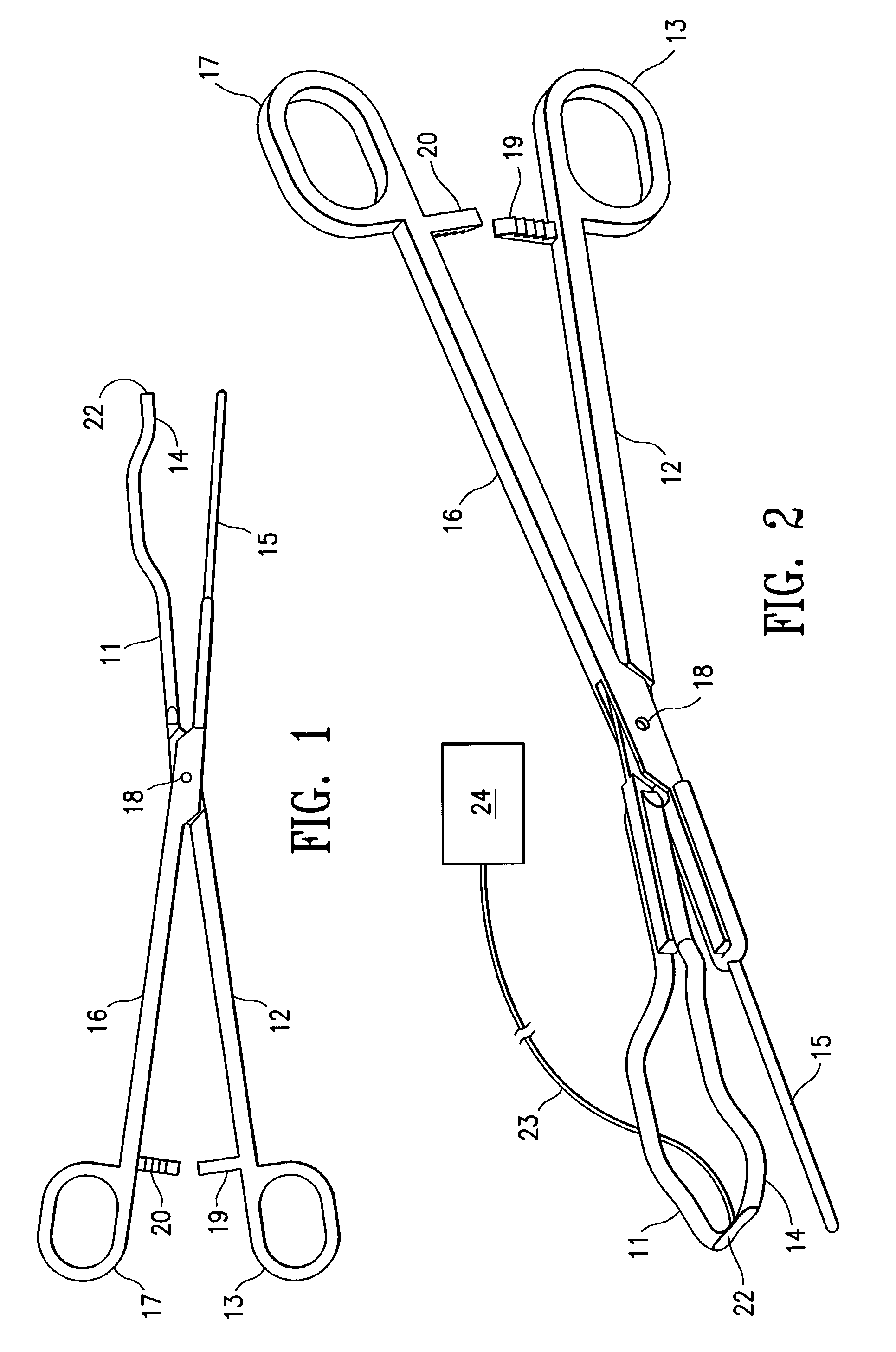 Uterine artery occlusion clamp