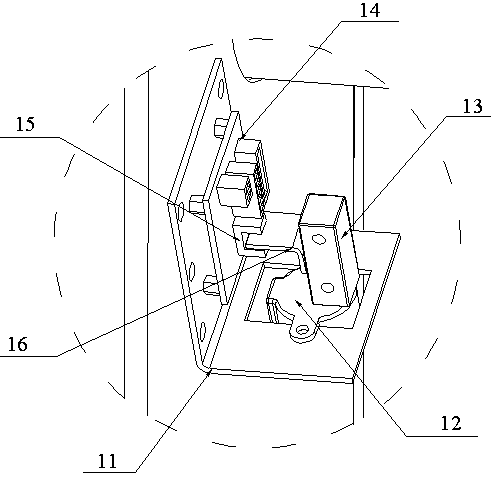 Laser measurement and positioning device and using method of wheel balancer